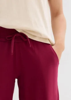 Jersey-Hose aus Baumwoll-Mix