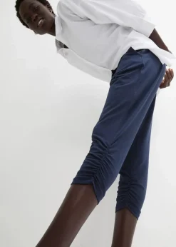 Jersey-Hose aus Baumwoll-Mix