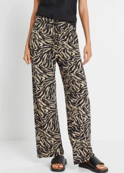 Jersey-Hose aus fließendem Viskose-Mix