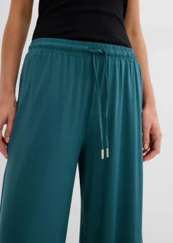 Jersey-Hose aus fließender Viskose