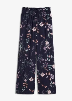 Jersey-Hose aus luftigem Crêpe