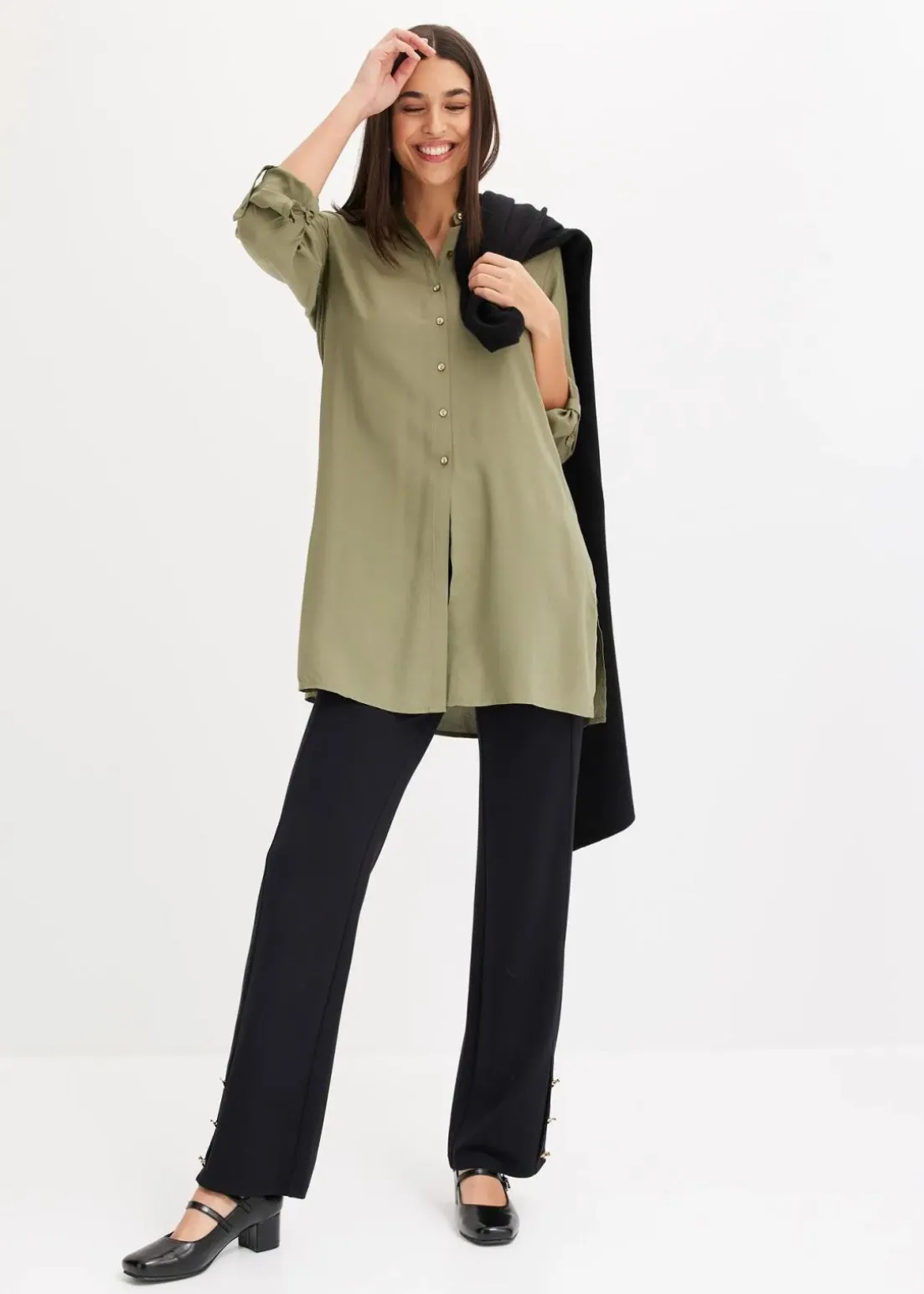 Jersey-Hose aus Punto di Roma