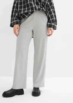 Jersey-Hose aus Rippe (2er Pack)