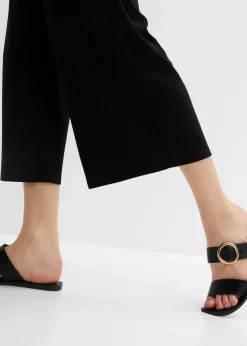 Jersey-Hose aus Rippe mit Bequembund