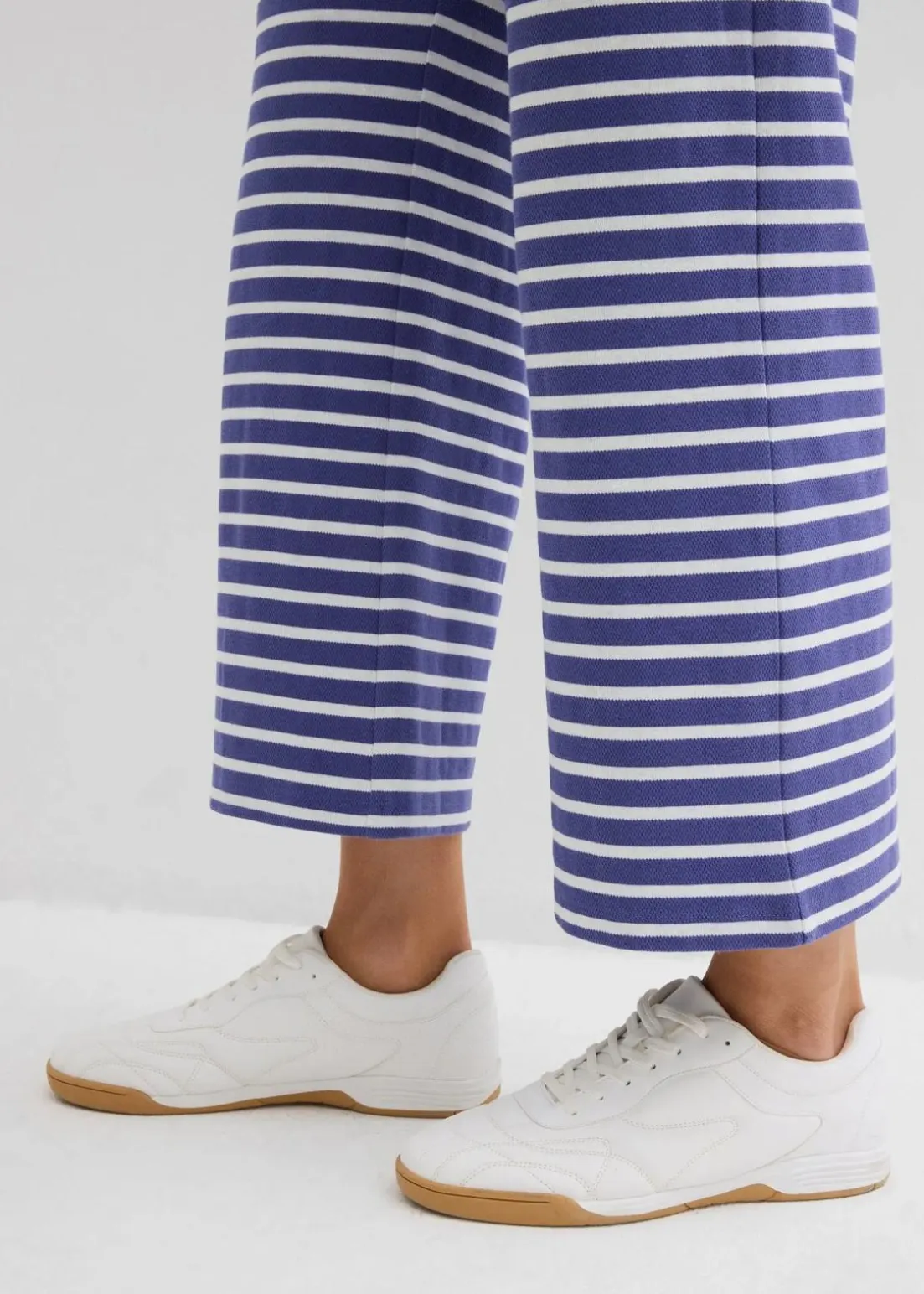 Jersey-Hose aus strukturierter Baumwolle