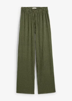 Jersey-Hose aus strukturiertem Crêpe