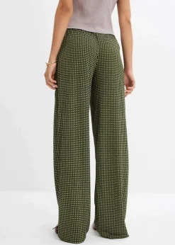 Jersey-Hose aus strukturiertem Crêpe