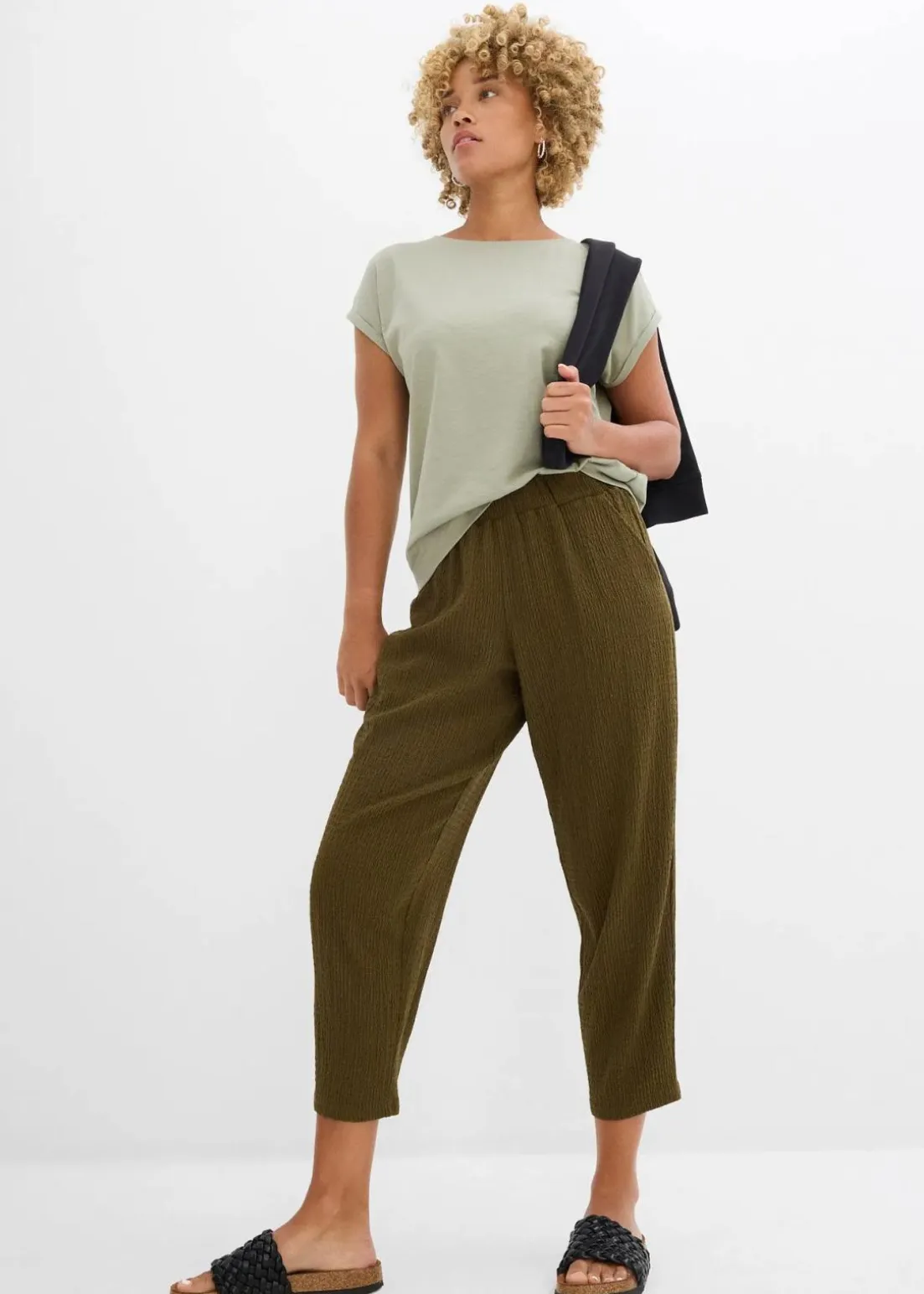 Jersey-Hose aus Strukturmaterial