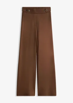 Jersey-Hose mit dekorativem Riegel