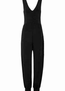 Jersey-Jumpsuit aus Viskose-Mix