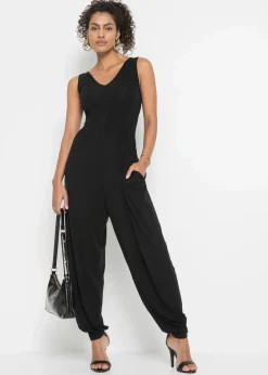 Jersey-Jumpsuit aus Viskose-Mix