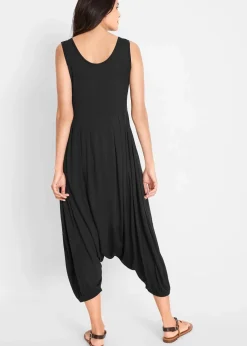 Jersey-Jumpsuit aus Viskose-Mix