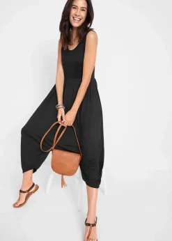 Jersey-Jumpsuit aus Viskose-Mix