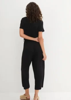 Jersey-Jumpsuit aus Viskose-Mix