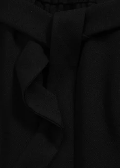 Jersey-Jumpsuit mit Schulterpolster