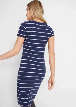 Jerseykleid aus Baumwolle mit Stretch