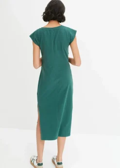 Jerseykleid aus Baumwolle mit Stretch