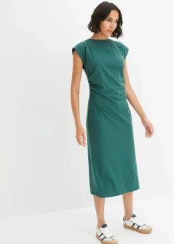 Jerseykleid aus Baumwolle mit Stretch