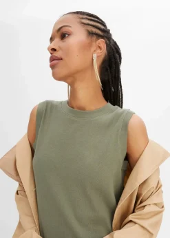 Jersey-Kleid aus Baumwolle mit Stretch