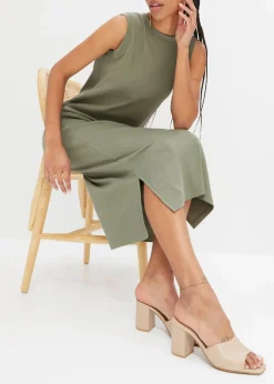 Jersey-Kleid aus Baumwolle mit Stretch