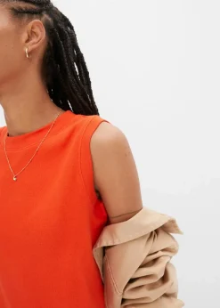 Jersey-Kleid aus Baumwolle mit Stretch