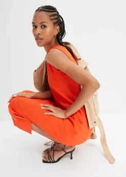 Jersey-Kleid aus Baumwolle mit Stretch