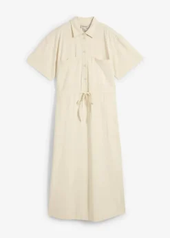 Jerseykleid aus Baumwoll-Stretch