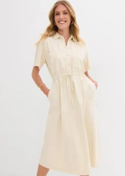 Jerseykleid aus Baumwoll-Stretch