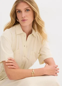 Jerseykleid aus Baumwoll-Stretch