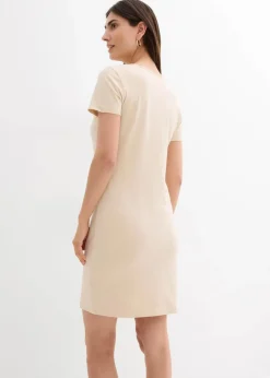 Jerseykleid aus Bio-Baumwolle mit Stretch