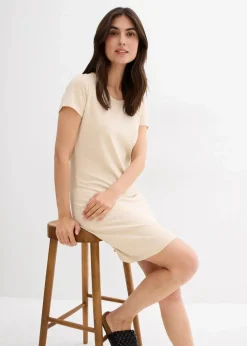 Jerseykleid aus Bio-Baumwolle mit Stretch