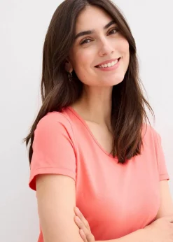 Jerseykleid aus Bio-Baumwolle mit Stretch