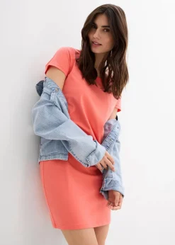 Jerseykleid aus Bio-Baumwolle mit Stretch