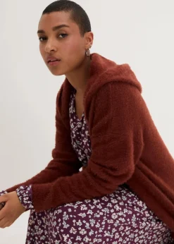 Jerseykleid aus fließendem Viskose-Mix