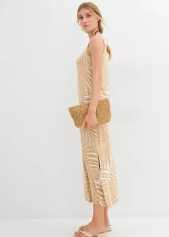 Jerseykleid aus fließendem Viskose-Mix