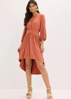 Jerseykleid aus fließendem Viskose-Mix