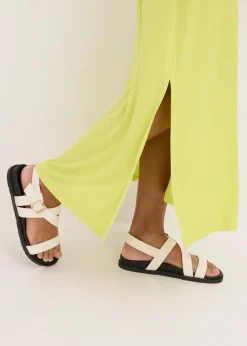 Jerseykleid aus fließender Viskose