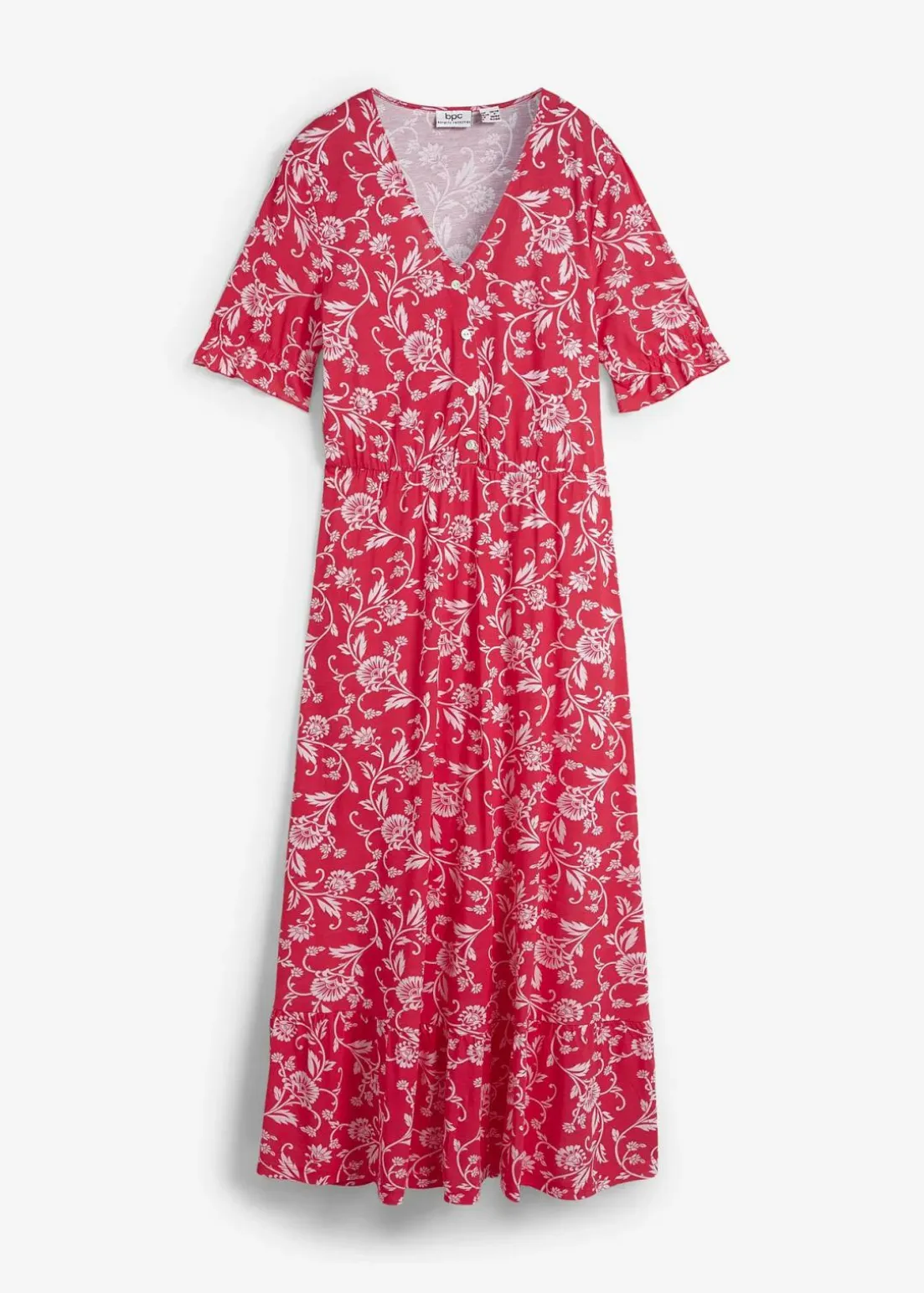 Jerseykleid aus fließender Viskose