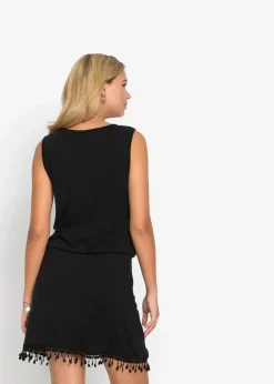 Jerseykleid aus fließender Viskose