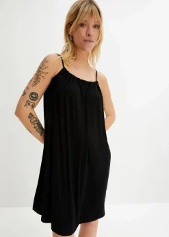 Jerseykleid aus fließender Viskose