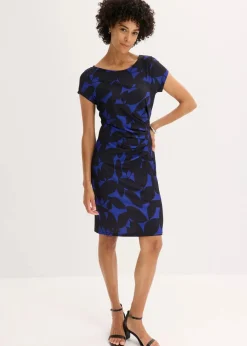 Jerseykleid aus recyceltem Polyester