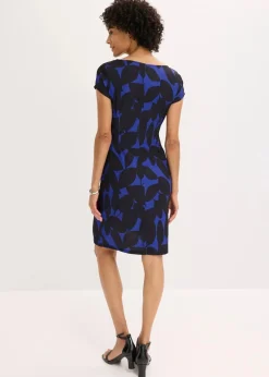 Jerseykleid aus recyceltem Polyester