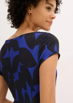 Jerseykleid aus recyceltem Polyester