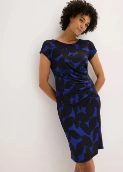 Jerseykleid aus recyceltem Polyester