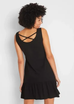 Jerseykleid aus reiner Baumwolle