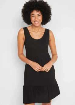 Jerseykleid aus reiner Baumwolle