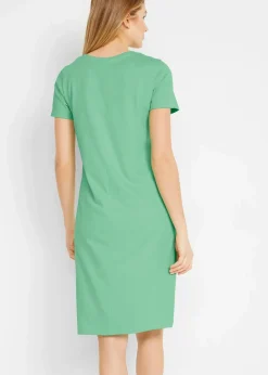 Jerseykleid aus reiner Baumwolle (2er Pack)