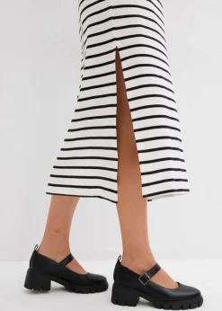 Jerseykleid aus reiner Baumwolle