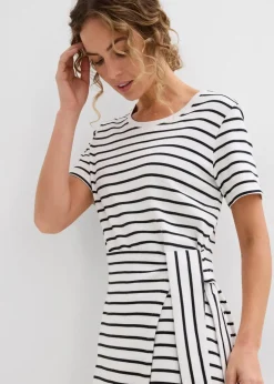 Jerseykleid aus reiner Baumwolle