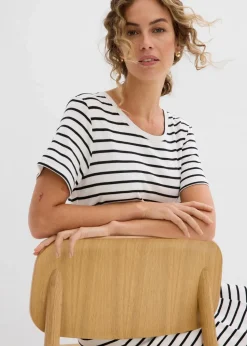 Jerseykleid aus reiner Baumwolle